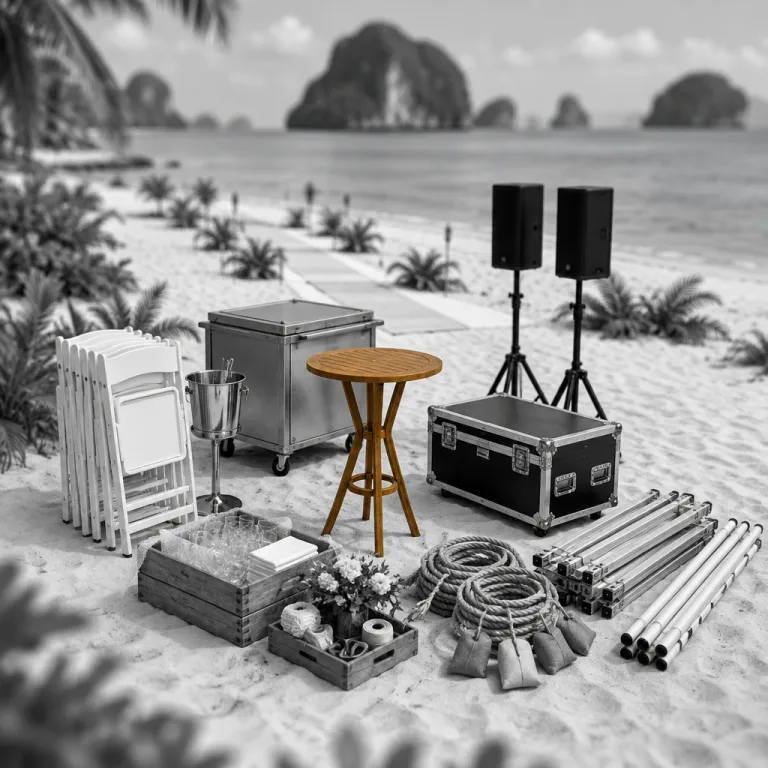 Elegant private beach event venues in Phuket for refined celebrations