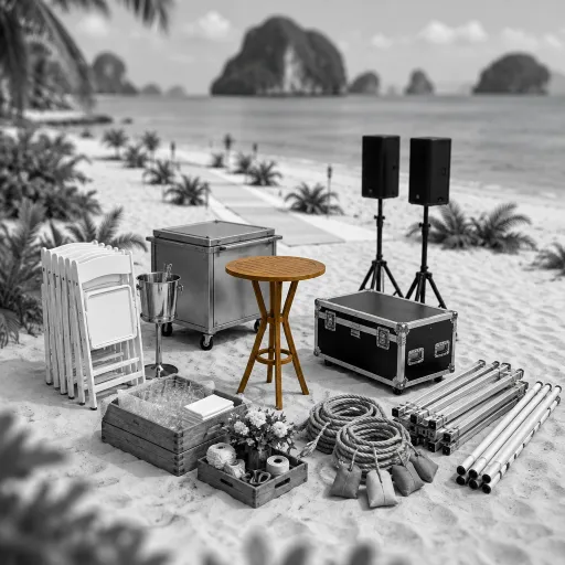 Elegant private beach event venues in Phuket for refined celebrations