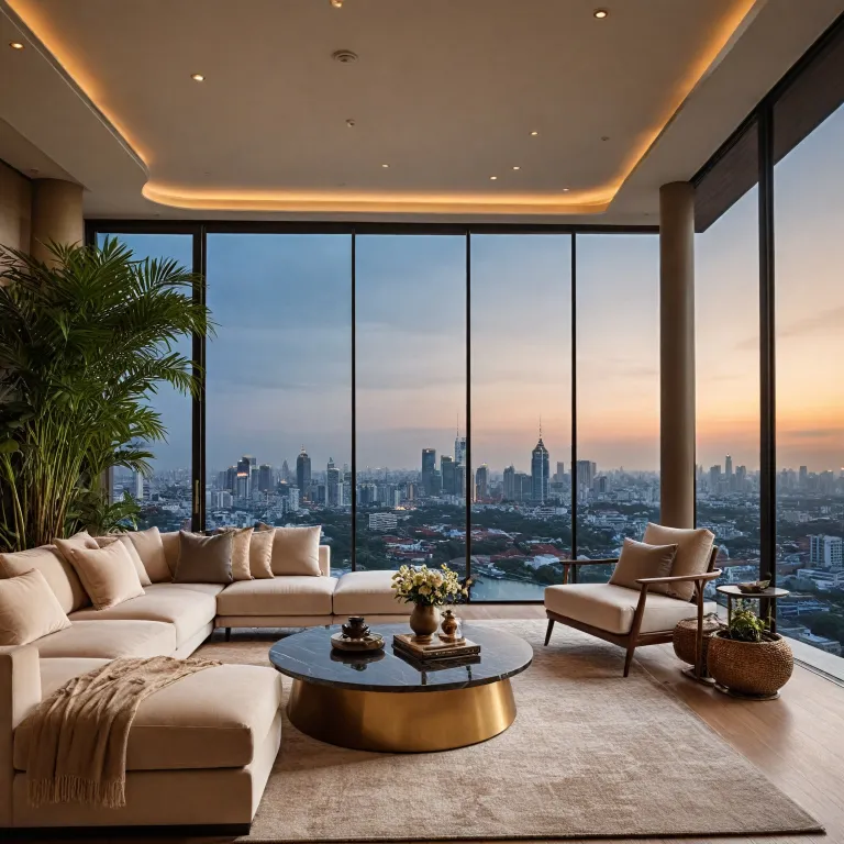 Thailand Bangkok penthouse stays for elevated city views and refined comfort