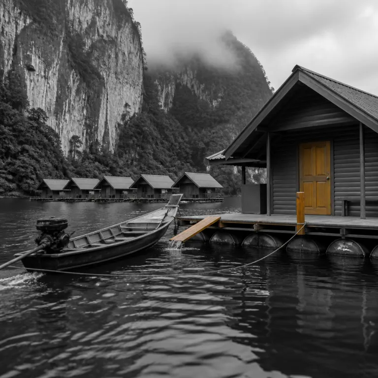 Floating bungalows in Khao Sok, Thailand for an unforgettable lake escape